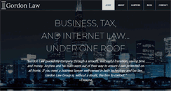 Desktop Screenshot of gordonlawltd.com